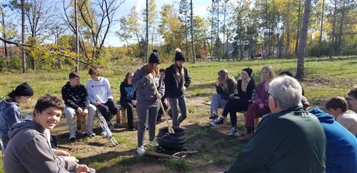 GRHS Students at Culture Camp